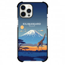 Famous Attraction Phone Case For iPhone and Samsung Galaxy Devices - Kilimanjario Tasmania Retro Travel Poster