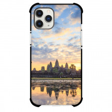 Famous Attraction Phone Case For iPhone and Samsung Galaxy Devices - Sunrise At Angkor Wat Cambodia