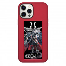Azur Lane Odin Phone Case For iPhone Samsung Galaxy Pixel OnePlus Vivo Xiaomi Asus Sony Motorola Nokia - Odin Anime Art On Black Background Sticker