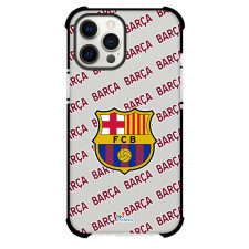 FC Barcelona Basquet Phone Case For iPhone and Samsung Galaxy Devices - FC Barcelona Basquet Basketball Medley Monogram Wordmark