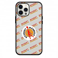 Basquet Manresa Phone Case For iPhone and Samsung Galaxy Devices - Basquet Manresa Basketball Medley Monogram Wordmark