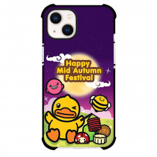 B Duck Phone Case For iPhone Samsung Galaxy Pixel OnePlus Vivo Xiaomi Asus Sony Motorola Nokia - B Duck Happy Mid Autumn Festival Poster