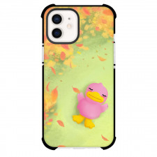 B Duck Phone Case For iPhone Samsung Galaxy Pixel OnePlus Vivo Xiaomi Asus Sony Motorola Nokia - B Duck Pinky Laying On Grass Poster