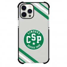 Limoges Cercle Saint-Pierre Phone Case For iPhone Samsung Galaxy Pixel OnePlus Vivo Xiaomi Asus Sony Motorola Nokia - Large Logo With Stripe