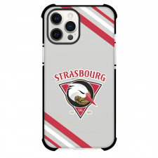 Strasbourg Illkirch-Graffenstaden Basket Phone Case For iPhone Samsung Galaxy Pixel OnePlus Vivo Xiaomi Asus Sony Motorola Nokia - Large Logo With Stripe