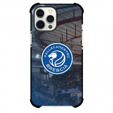 Pallacanestro Brescia Phone Case For iPhone Samsung Galaxy Pixel OnePlus Vivo Xiaomi Asus Sony Motorola Nokia - Pallacanestro Brescia Logo On Stadium Background