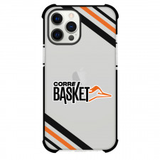 Correbasket UAT Phone Case For iPhone Samsung Galaxy Pixel OnePlus Vivo Xiaomi Asus Sony Motorola Nokia - Large Logo With Stripe