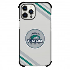 Auckland Tuatara Phone Case For iPhone Samsung Galaxy Pixel OnePlus Vivo Xiaomi Asus Sony Motorola Nokia - Large Logo With Stripe