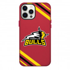 Franklin Bulls Phone Case For iPhone Samsung Galaxy Pixel OnePlus Vivo Xiaomi Asus Sony Motorola Nokia - Large Logo With Stripe