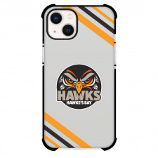 Hawkes Bay Hawks Phone Case For iPhone Samsung Galaxy Pixel OnePlus Vivo Xiaomi Asus Sony Motorola Nokia - Large Logo With Stripe
