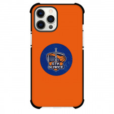 GTK Gliwice Phone Case For iPhone Samsung Galaxy Pixel OnePlus Vivo Xiaomi Asus Sony Motorola Nokia - GTK Gliwice Logo On Round Blue Orange Background