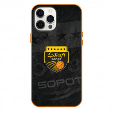 Trefl Sopot Phone Case For iPhone Samsung Galaxy Pixel OnePlus Vivo Xiaomi Asus Sony Motorola Nokia - Trefl Sopot Logo On Matt Black Background