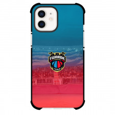 Twarde Pierniki Torun Phone Case For iPhone Samsung Galaxy Pixel OnePlus Vivo Xiaomi Asus Sony Motorola Nokia - Twarde Pierniki Torun Logo On Red Blue Gradient Background