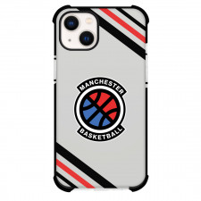 Manchester Basketball Phone Case For iPhone Samsung Galaxy Pixel OnePlus Vivo Xiaomi Asus Sony Motorola Nokia - Large Logo With Stripe
