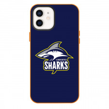 Sheffield Sharks Phone Case For iPhone Samsung Galaxy Pixel OnePlus Vivo Xiaomi Asus Sony Motorola Nokia - Sheffield Sharks Logo On Navy Blue Background