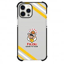 Basketball Club Oostende Phone Case For iPhone Samsung Galaxy Pixel OnePlus Vivo Xiaomi Asus Sony Motorola Nokia - Large Logo With Stripe