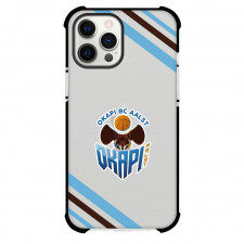Okapi Aalst Phone Case For iPhone Samsung Galaxy Pixel OnePlus Vivo Xiaomi Asus Sony Motorola Nokia - Large Logo With Stripe