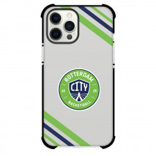 Rotterdam City Basketball Phone Case For iPhone Samsung Galaxy Pixel OnePlus Vivo Xiaomi Asus Sony Motorola Nokia - Large Logo With Stripe