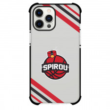 Spirou Basket Phone Case For iPhone Samsung Galaxy Pixel OnePlus Vivo Xiaomi Asus Sony Motorola Nokia - Large Logo With Stripe