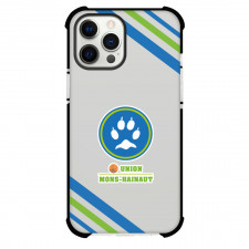 Union Mons-Hainaut Phone Case For iPhone Samsung Galaxy Pixel OnePlus Vivo Xiaomi Asus Sony Motorola Nokia - Large Logo With Stripe