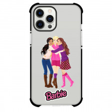 Barbie Phone Case For iPhone And Samsung Galaxy Devices - Barbie Teresa Nikki Hugging Sticker