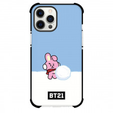 BT21 Cooky Phone Case For iPhone And Samsung Galaxy Devices - Cooky Playing with Cloud Poster