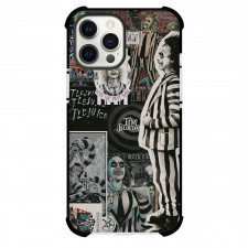 Beetlejuice Phone Case For iPhone And Samsung Galaxy Devices - Beetlejuice Cartoon Art Collage
