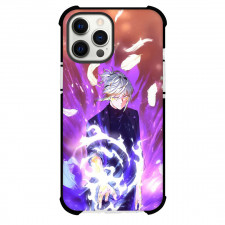 The Beginning After The End Arthur Leywin Phone Case For iPhone Samsung Galaxy Pixel OnePlus Vivo Xiaomi Asus Sony Motorola Nokia - Arthur Leywin Showing Power In Hand On Purple Background