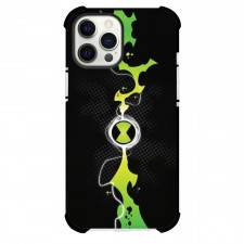 Ben 10 Phone Case For iPhone Samsung Galaxy Pixel OnePlus Vivo Xiaomi Asus Sony Motorola Nokia - Ben10 Watch Icon Green Sparks