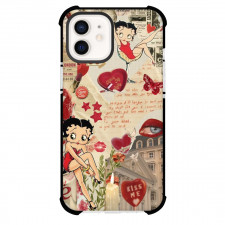 Betty Boop Phone Case For iPhone Samsung Galaxy Pixel OnePlus Vivo Xiaomi Asus Sony Motorola Nokia - Betty Boop Collage Letter and Newspaper