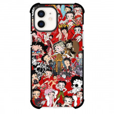 Betty Boop Phone Case For iPhone Samsung Galaxy Pixel OnePlus Vivo Xiaomi Asus Sony Motorola Nokia - Betty Boop Collage Riding Motorcycle