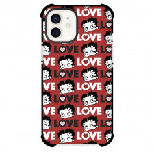 Betty Boop Phone Case For iPhone Samsung Galaxy Pixel OnePlus Vivo Xiaomi Asus Sony Motorola Nokia - Betty Boop Love Red Black White Pattern Art
