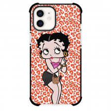 Betty Boop Phone Case For iPhone Samsung Galaxy Pixel OnePlus Vivo Xiaomi Asus Sony Motorola Nokia - Betty Boop Y2K Animal Print Background