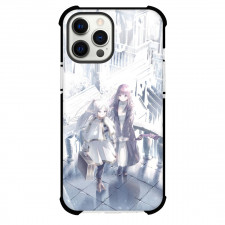 Frieren Beyond Journey's End Freiren Phone Case For iPhone Samsung Galaxy Pixel OnePlus Vivo Xiaomi Asus Sony Motorola Nokia - Freiren Fern White City Background