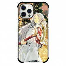 Frieren Beyond Journey's End Freiren Phone Case For iPhone Samsung Galaxy Pixel OnePlus Vivo Xiaomi Asus Sony Motorola Nokia - Freiren Fighting Pose City Background