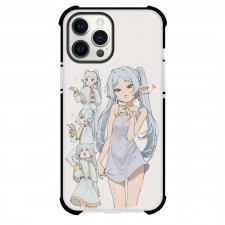 Frieren Beyond Journey's End Freiren Phone Case For iPhone Samsung Galaxy Pixel OnePlus Vivo Xiaomi Asus Sony Motorola Nokia - Freiren Flying Kiss Pose