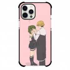 Frieren Beyond Journey's End Ubel Phone Case For iPhone Samsung Galaxy Pixel OnePlus Vivo Xiaomi Asus Sony Motorola Nokia - Ubel Land Pink Background