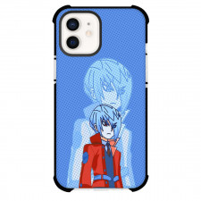 Beyblade Delta Zakuro Phone Case For iPhone Samsung Galaxy Pixel OnePlus Vivo Xiaomi Asus Sony Motorola Nokia - Beyblade Delta Zakuro Portrait On Blue Dot Background