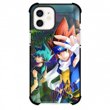 Beyblade Phone Case For iPhone Samsung Galaxy Pixel OnePlus Vivo Xiaomi Asus Sony Motorola Nokia - Beyblade Gingka Hagane And Kyoya Tategami Poster