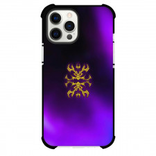 Beyblade Phone Case For iPhone Samsung Galaxy Pixel OnePlus Vivo Xiaomi Asus Sony Motorola Nokia - Beyblade Logo On Dark Purple Background