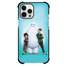 Big Hero 6 Phone Case For iPhone and Samsung Galaxy Devices - Baymax Hiro And Tadashi Portrait