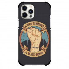 Bioshock Phone Case For iPhone Samsung Galaxy Pixel OnePlus Vivo Xiaomi Asus Sony Motorola Nokia - Bioshock A Man Chooses A Slave Obeys Hand Poster Art