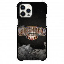 Bioshock Infinite Phone Case For iPhone Samsung Galaxy Pixel OnePlus Vivo Xiaomi Asus Sony Motorola Nokia - Bioshock Infinite Logo on Nightsky