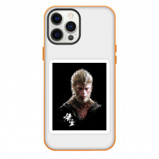 Black Myth Wukong Case For iPhone Samsung Galaxy Pixel OnePlus Vivo Xiaomi Asus Sony Motorola Nokia - Black Background Portrait