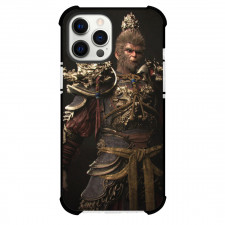 Black Myth Wukong Case For iPhone Samsung Galaxy Pixel OnePlus Vivo Xiaomi Asus Sony Motorola Nokia - In Golden Armor Portrait