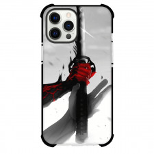 Black Clover Asta Phone Case For iPhone Samsung Galaxy Pixel OnePlus Vivo Xiaomi Asus Sony Motorola Nokia - Asta Hands Holding Sword Illustration