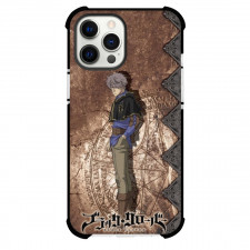 Black Clover Gauche Adlai Phone Case For iPhone Samsung Galaxy Pixel OnePlus Vivo Xiaomi Asus Sony Motorola Nokia - Gauche Adlai Standing Portrait Vintage Anime