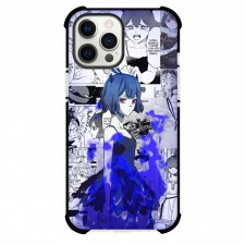 Black Clover Secre Swallowtail Phone Case For iPhone Samsung Galaxy Pixel OnePlus Vivo Xiaomi Asus Sony Motorola Nokia - Secre Swallowtail Standing Side Portrait Cartoon Background