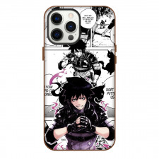 Black Torch Jiro Azuma Phone Case For iPhone Samsung Galaxy Pixel OnePlus Vivo Xiaomi Asus Sony Motorola Nokia - Jiro Azuma Fierce Portrait Comic Background