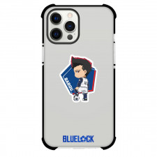 Blue Lock Shoei Baro Phone Case For iPhone And Samsung Galaxy Devices - Shoei Baro Back Portrait Sticker